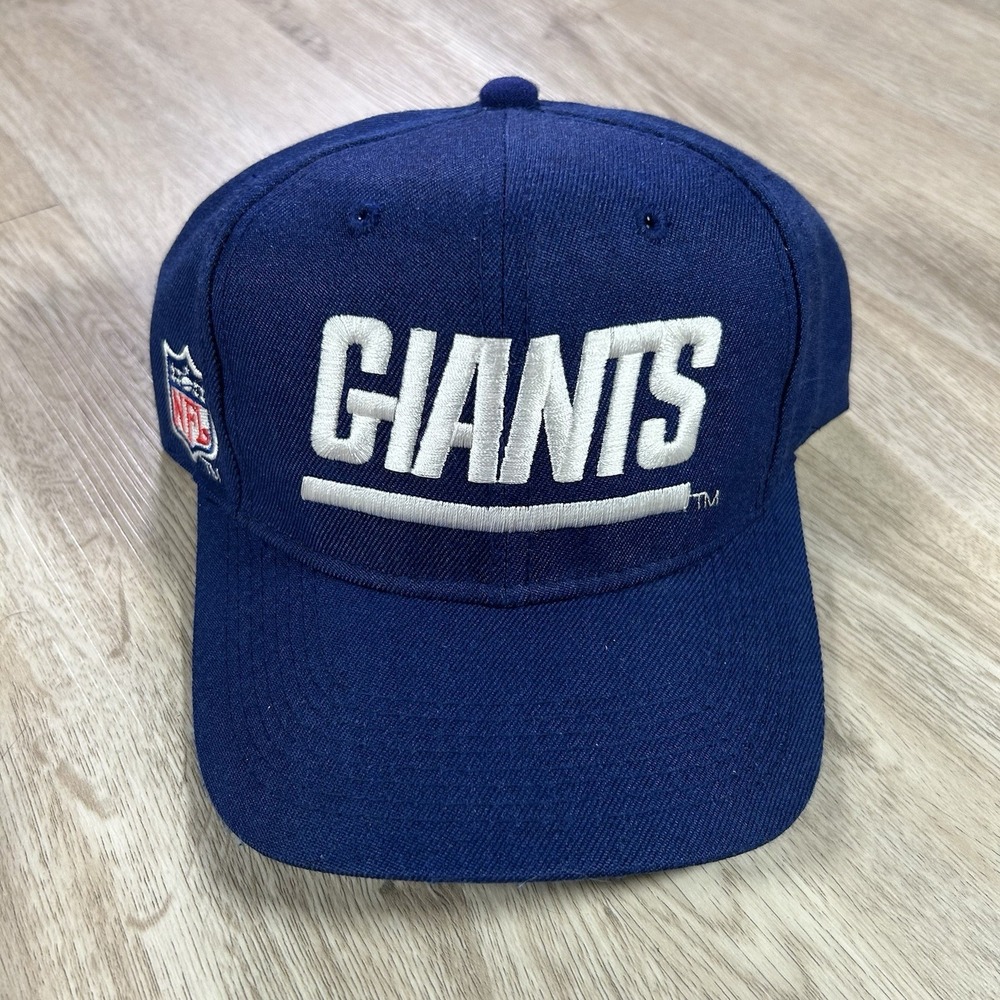 VTG Sports Specialties New York Giants Tupac Snapback Hat NFL Blue Script Wool